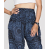 Yoga-Harembroek Medium Mono Mandala blauw